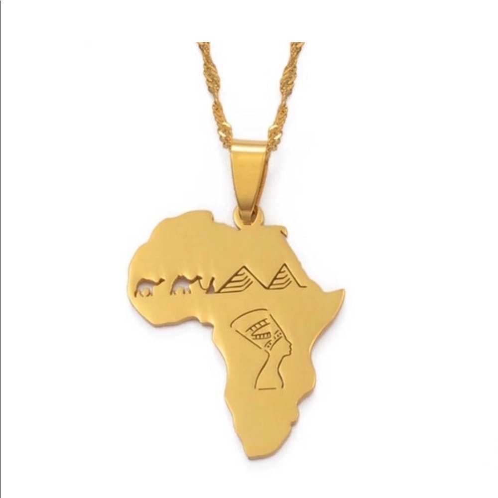 Men afica necklace